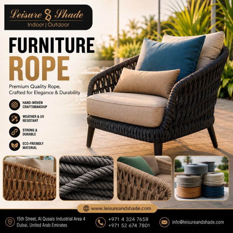 Best Furniture Rope for Durable and Contemporary Outdoor Furniture